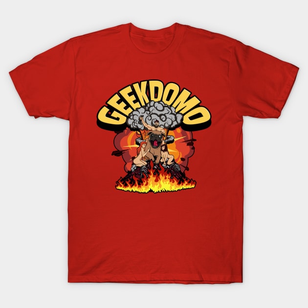 BOOM! Pinup Tee T-Shirt by geekdomo